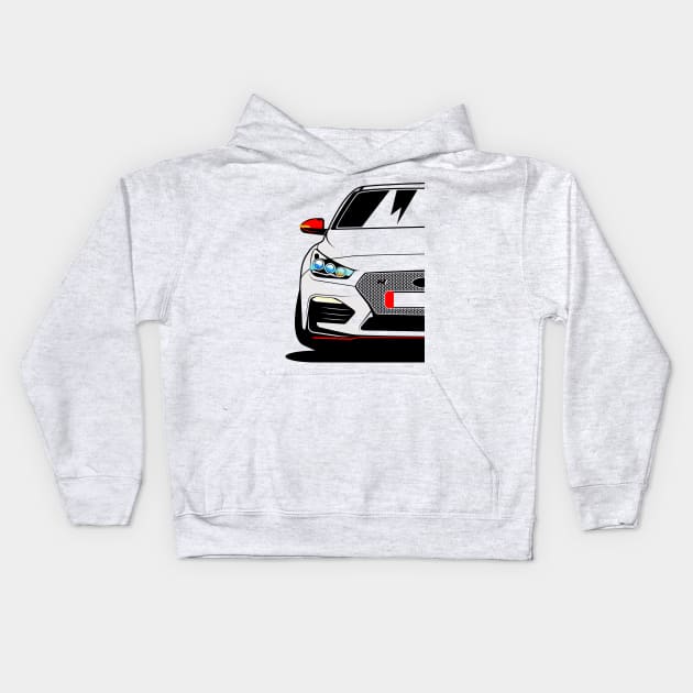 i30 N Performance Kids Hoodie by gaplexio